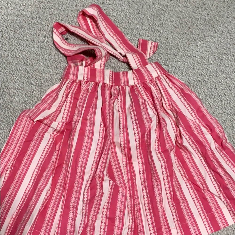 **SOLD** Kate Quinn pink striped dress 18-24, NWT